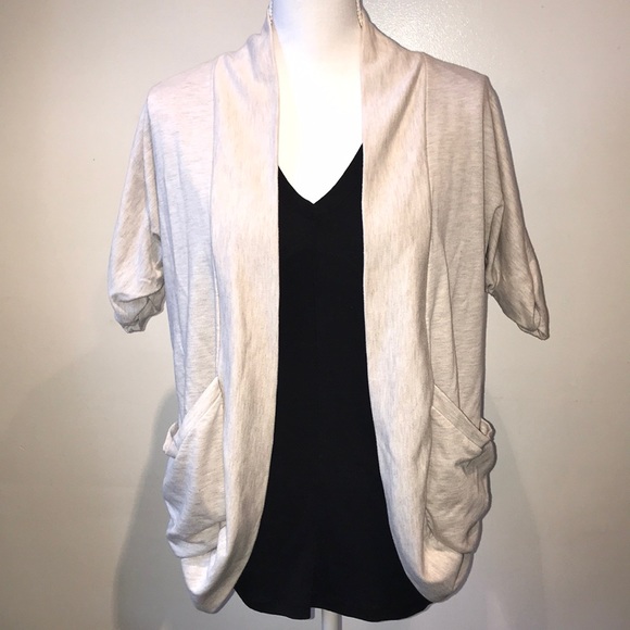 Wet Seal Sweaters - Half Sleeve Cardigan